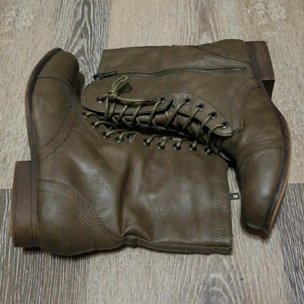 Madden Girl Combat boots